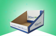 กล่องกระดาษ PDQ ถาดแสดงกล่องกระดาษสำหรับขายยา / ผลิตภัณฑ์เพื่อสุขภาพ